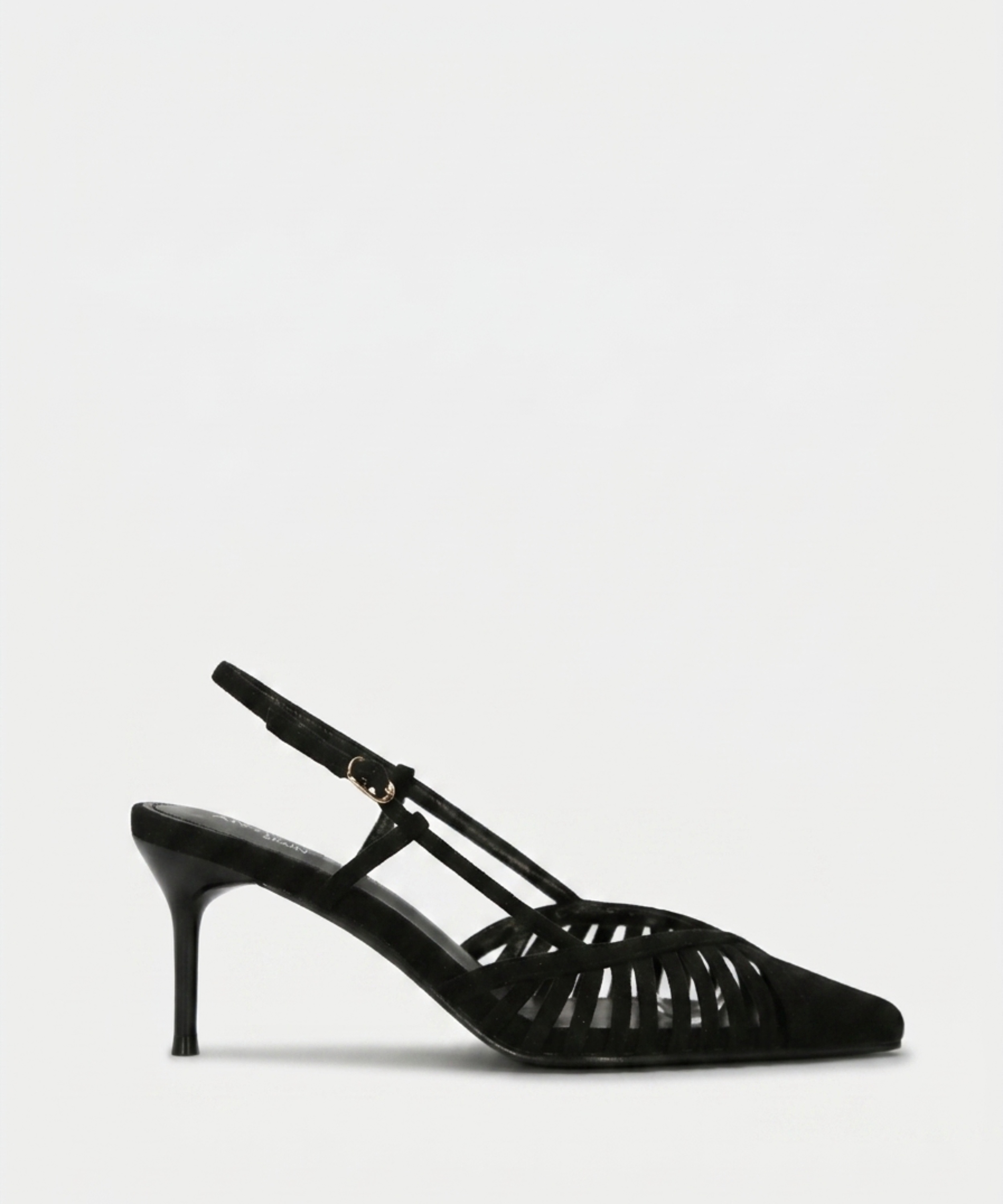 Zapato tac&oacute;n fino tiras